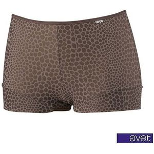 Avet boxershort 3837 print cacao microvezel - L