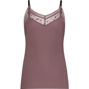 Ten Cate Secrets dames spaghetti Lace top kant mauve - L