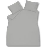 Vandyck - Purity 87 - Dekbedovertrek - Cool Grey - 1-persoons 140x200/220cm 1 sloop