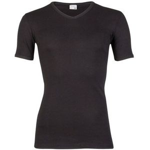 Beeren T-shirt met v-hals (tino, zwart) - 8 (XXL)