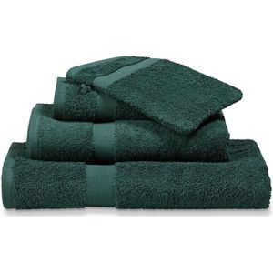 Vandyck badgoed Prestige Plain dark green - Handdoek 60x110cm