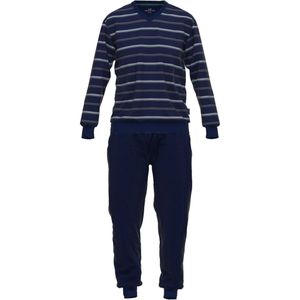 Götzburg heren badstof pyjama blauw 452204 - 54