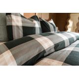 Kayori - Magome - Dekbedovertrek - Blauw - 2-persoons 200x200/220cm - 2 Slopen