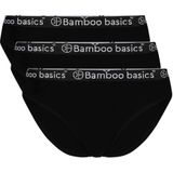 Bamboo Basics brief Yara (zwart, 3-pack) - XL