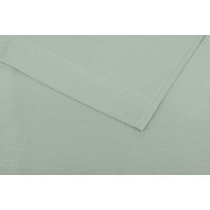 Zohome Satinado Laken - Eenpersoons - Katoensatijn - 160x290cm - Groen