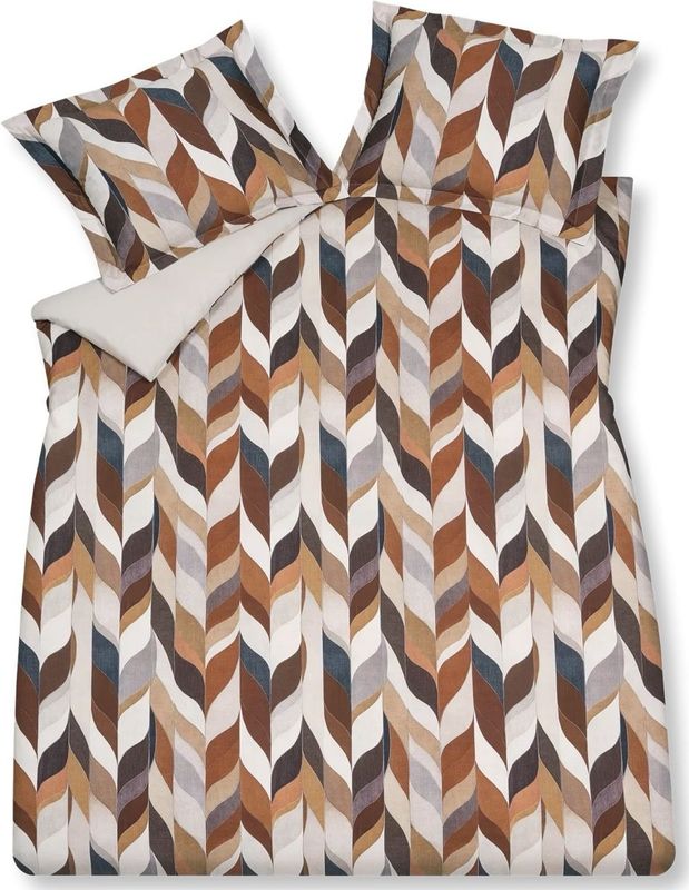 Vandyck - Herring - Dekbedovertrek - Multi - 1-persoons 140x200/220cm + 1 Sloop