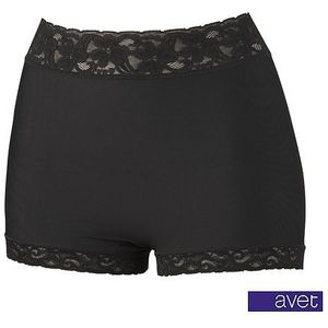 Avet boxershort 3814 shape kant zwart microvezel - S