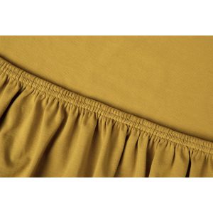 Kayori - Saiko - Hoeslaken - Oker Geel - Tot 35cm - 140/160x200/220