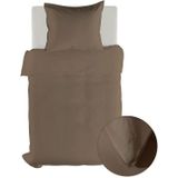 Yellow Suites - Dekbedovertrek - Wit/Blauw/Taupe/Grijs - Lyocell - Effen