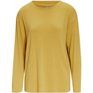 Essenza - Denna Fedelia - Top - Geel - Lange Mouw