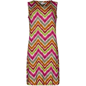Pastunette dames beachdress mouwloos dark purple 311251-344-1 - 46