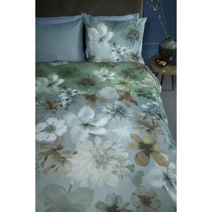 Beddinghouse dekbedovertrek Lou blue green - 1-persoons 140x200/220cm  1 sloop