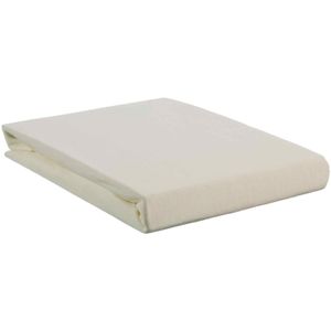 Bonnanotte hoeslaken zware kwaliteit | Hoge hoek (off-white, 40cm) - 90/100-200/220