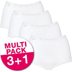 Sloggi Basic Maxi 4-pack (wit) - 46