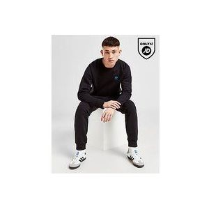 adidas Originals Trefoil Essential Crew Sweatshirt - Black- Heren, Black
