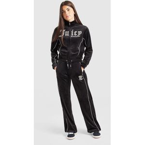 JUICY COUTURE Girls' Panel Tracksuit Junior - Zwart - Kind, Zwart