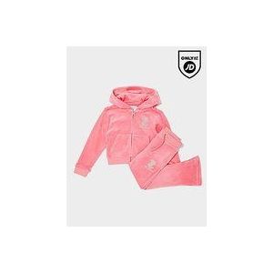 JUICY COUTURE Velour Glitter Full Zip/Pants Tracksuit Children - Pink, Pink