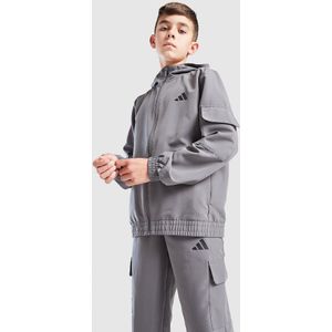 adidas Badge of Sport Woven Tracksuit Junior - Grijs - Kind, Grijs