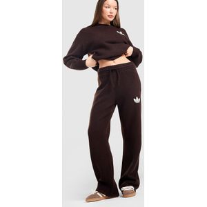 adidas Originals Trefoil Knit Joggers - Bruin- Dames, Bruin