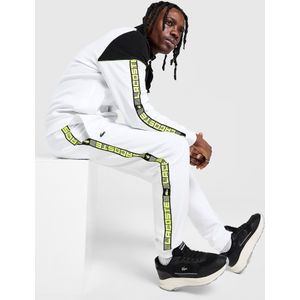 Lacoste Grid Tape Joggers - Wit- Heren, Wit