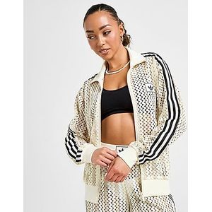 adidas Originals Crochet Firebird Track Top - Wit- Dames, Wit
