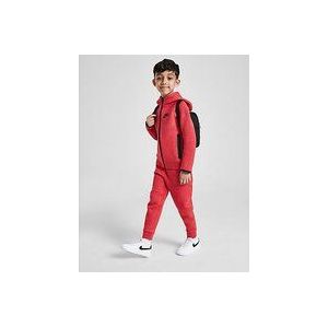 Nike Tech Fleece Tracksuit Children - Red, Red