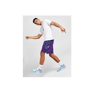 Jordan NBA Charlotte Hornets Swingman Shorts - Purple- Dames, Purple