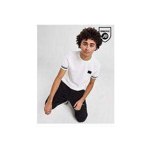 Fred Perry Badge Pique T-Shirt - White- Heren, White
