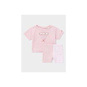 Jordan Girls' Flight T-Shirt/Shorts Set Infant - Pink, Pink