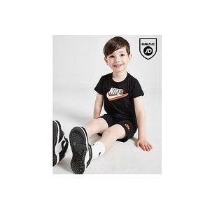 Nike Multi Futura T-Shirt/Shorts Set Infant - Black, Black