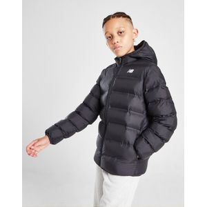 New Balance NB Logo Padded Jacket Junior - Zwart, Zwart