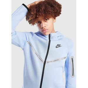 Nike Hoodie met rits voor kids Sportswear Tech Fleece - Blauw, Blauw