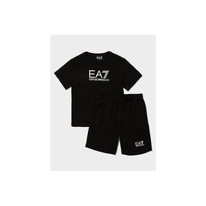 Emporio Armani EA7 T-Shirt/Shorts Set Junior - Black, Black
