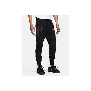 Nike voetbalbroek voor heren Liverpool FC Tech Fleece - Black/Black/Gym Red- Heren, Black/Black/Gym Red