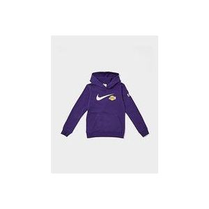 Nike NBA LA Lakers Hoodie Junior - Purple, Purple