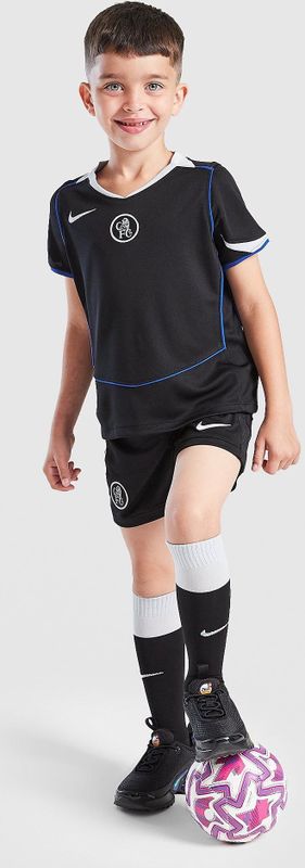 Chelsea FC - 2025/26 Stadium Derde - Dri-FIT Voetbaltenue - Zwart - Driedelig