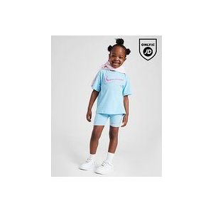 Nike Girls' Graphic T-Shirt/Shorts Set Children - Blue, Blue