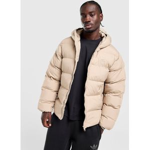 adidas Originals Tonal Hooded Puffer Jacket - Beige- Heren, Beige