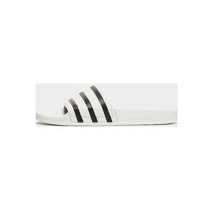 adidas Originals adilette Slides - White / Core Black / White- Dames, White / Core Black / White