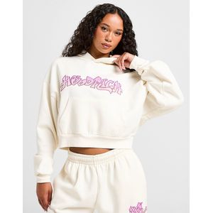 Hoodrich Lucky Cropped Hoodie - Wit- Dames, Wit