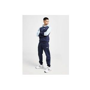 adidas Colour Block Fleece Tracksuit - Legend Ink / Wonder Blue- Heren, Legend Ink / Wonder Blue