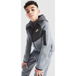 Nike Hoodie met rits voor kids Sportswear Tech Fleece - Grijs, Grijs