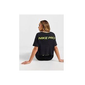 Nike Train Pro Graphic T-Shirt - Black- Dames, Black
