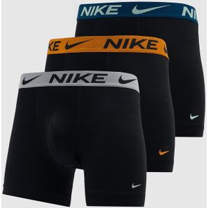 Nike 3-Pack Microfibre Boxers - Zwart- Heren, Zwart
