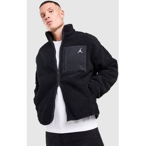 Jordan Sherpa Full Zip Jacket - Zwart- Heren, Zwart