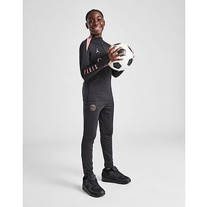 Jordan Paris Saint-Germain Strike Derde Jordan Dri-FIT knit voetbalbroek voor kids - Black/Rust Pink/Rust Pink, Black/Rust Pink/Rust Pink