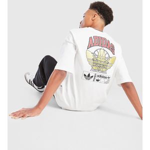 adidas Originals World Tour T-Shirt Junior - Wit, Wit