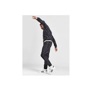 adidas Originals SST Allover Print Track Pants - Black- Heren, Black