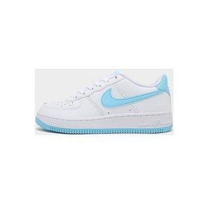 Nike Kinderschoenen Air Force 1 - White/White/Aquarius Blue, White/White/Aquarius Blue