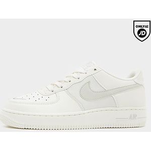 Nike - Air Force 1 - Kinderschoenen - Wit - Echt en Synthetisch Leer